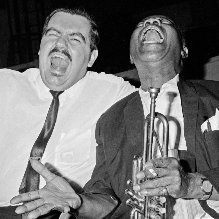 Jack Bradley and Louis Armstrong