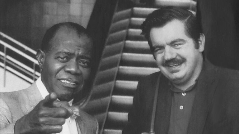 Louis Armstrong and Jack Bradley